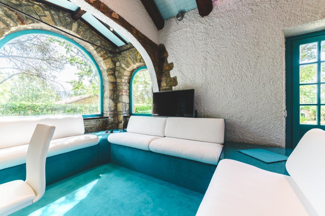 Villa Bog - Villa Con Piscina E Campo Da Tennis Piegaro  Bagian luar foto